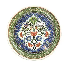 Büyük Kütahya Çini Tabak    