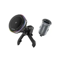 Xenon Smart X6416 Qi2 15W Kablosuz Araç Şarjı ve Tutucu