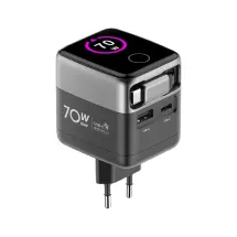 Xenon Smart X6413 70W GaN Dijital Ekran Hızlı Şarj Adaptörü