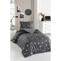 Eponj Üçgen  Tek Kişilik Nevresim Seti