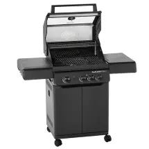 Rösle 25055 Allflame Peer Siyah 3 Gazlı Barbekü İstasyonu