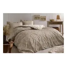 Özdilek Ranforce Antico Bej Çift Kişilik Nevresim Takımı