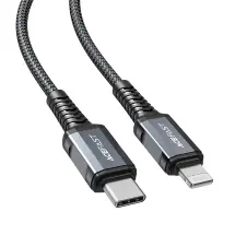 Acefast C1-01 USB-C to Lightning Aluminyum Şarj Data Kablosu