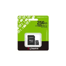 Kingston 256 GB Canvas Select Plus Micro SD Hafıza Kartı