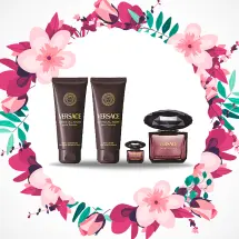 Versace Crystal Noir Edp 90 ml Kadın Parfüm Seti