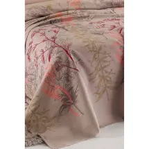 Eponj Doğal Battal 220x230cm Baskılı Urla Bej Pike