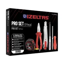 İzeltaş Pro 5 Parça Çok Amaçlı Set