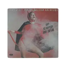 John Davis and The Monster Orchestra 33' lük Plak Up Jumped The Devil