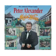 Peter Alexander 33' lük Plak Mein Wien