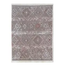 Axc Home Çift Taraflı Pamuk Dokuma 2245 Beig  Kilim Halı