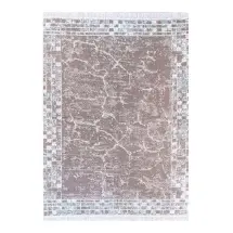 Axc Home Çift Taraflı Pamuk Dokuma 2262 Brick Red  Kilim Halı