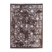Axc Home Çift Taraflı Pamuk Dokuma 2264 Brown  Kilim Halı