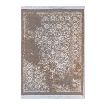 Axc Home Çift Taraflı Pamuk Dokuma 2268 Beige  Kilim Halı