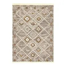 Axc Home Çift Taraflı Pamuk Dokuma 2293 Beige  Kilim Halı