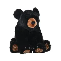 Wild Republic XAY Artist Serisi Siyah Boz Ayı 35 cm Peluş Oyuncak