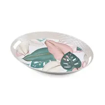 Lotus by ZClasse Melamin Difenbahya Oval Tepsi