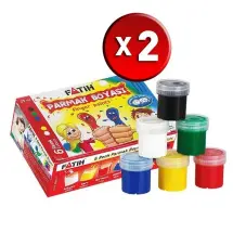 Fatih 6 Renk 2 Adet Parmak Boyası