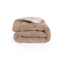Eponj Soft Line Bej Tek Kişilik Yorgan