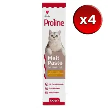 Proline 100gr x 4 Adet Tüy Yumağı Önleyici Malt Kedi Macunu