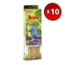 Bonnie 10 Adet Meyveli Muhabbet Kuşu Krakeri