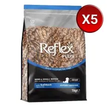 Bonnie RFX-134 Küçü Irk Somonlu 1 Kg. 5li Köpek Maması