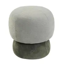 Maisonord Coco Su Yeşili/Haki Yeşil Minimalist Puf