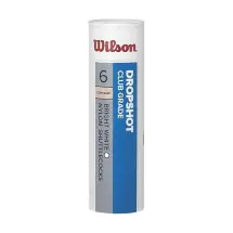 Wilson Dropshot WRT6046WH 6'lı Beyaz Badminton Topu