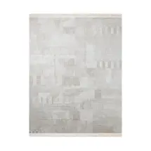 Pozitif Halı Bej Luna Microfiber  Polyester Halı