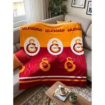 Taç Galatasaray Tek Kişilik Battaniye