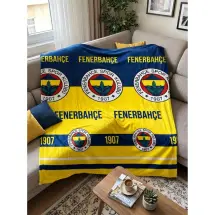 Taç Fenerbahçe Tek Kişilik Battaniye